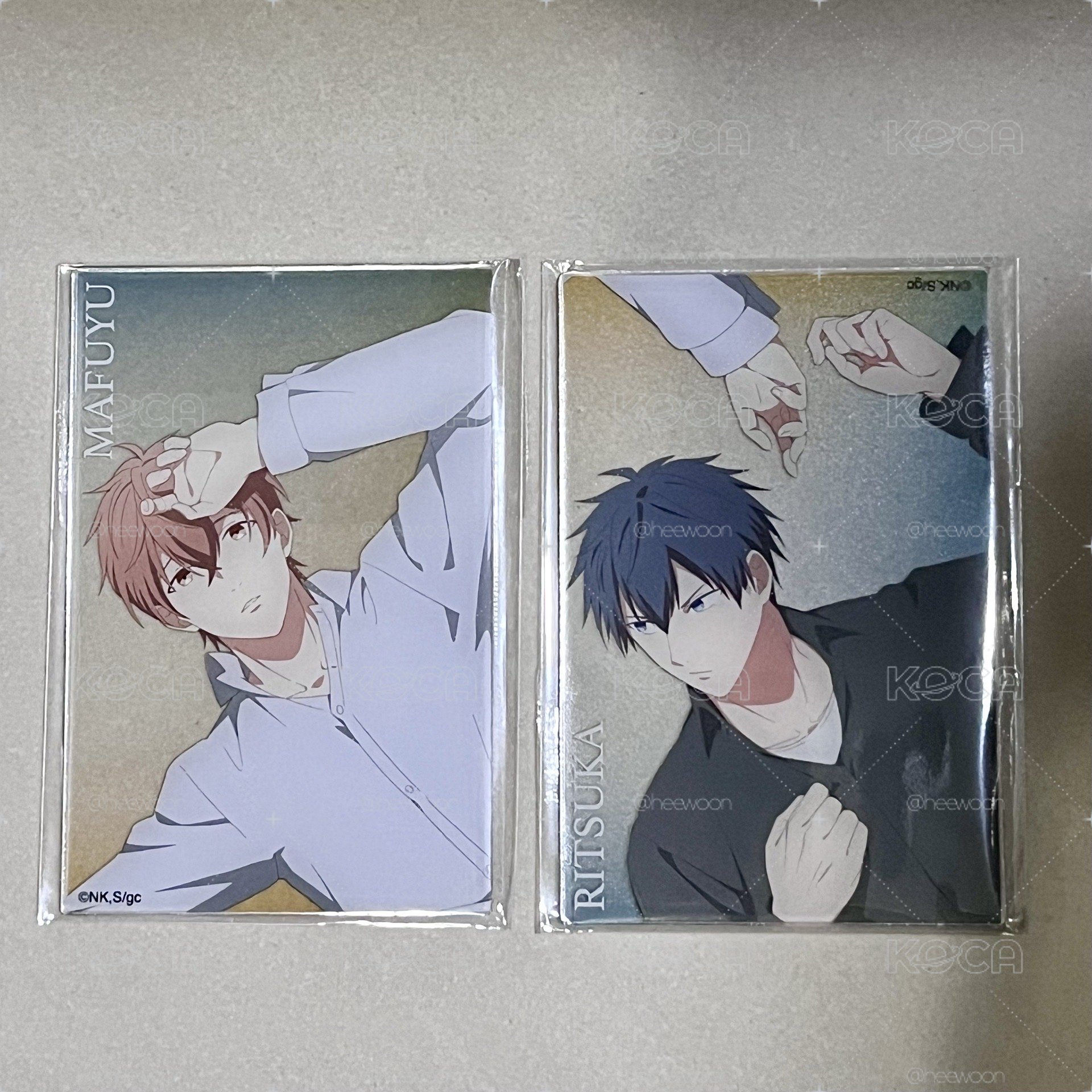 壓克力卡 真冬&立夏