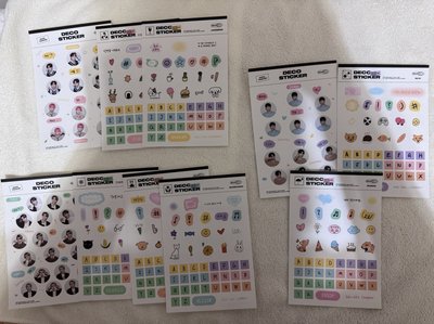 Enhypen 2022 咕咕盒 貼紙組 拆售
