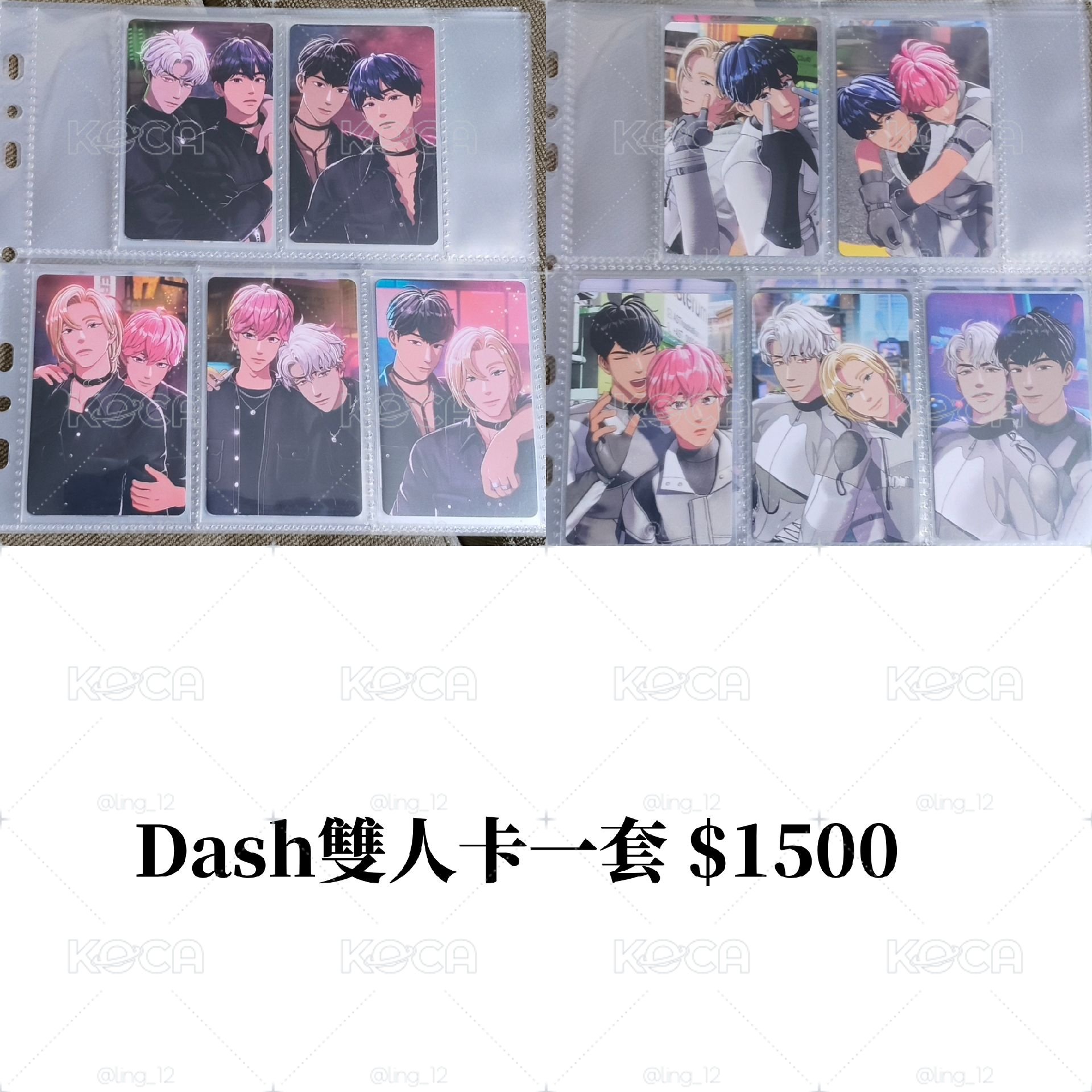 Dash雙人卡一套（+$500）