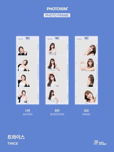 TWICE This is for X photoism X snapism 人生四格卡 貼紙 代印