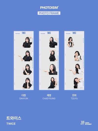 TWICE This is for X photoism X snapism 人生四格卡 貼紙 代印