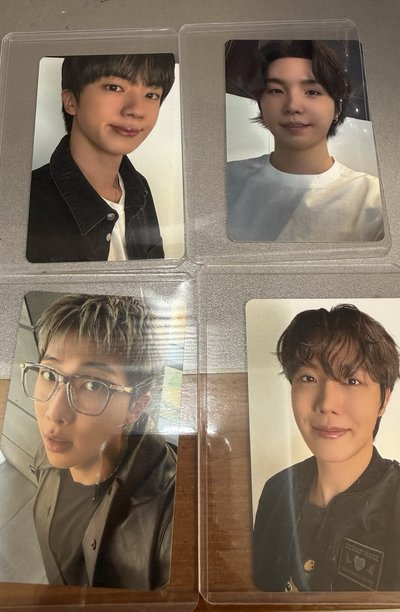 BTS Arirang 日咖wvs特典卡 錫 其 俊