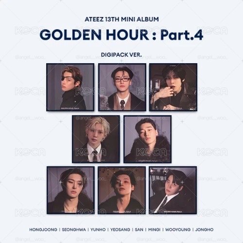 ATEEZ GH4 單封專 星尚傘榮鐘