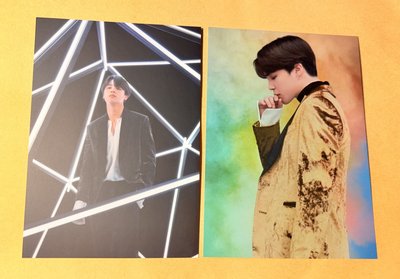 JIMIN VT 香水 代言 明信片
