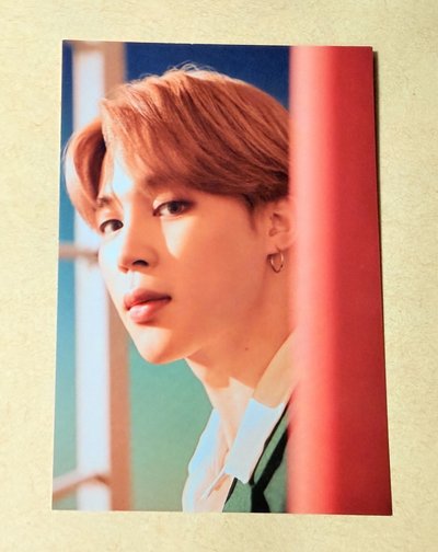 JIMIN HYBE 博物館 週邊卡