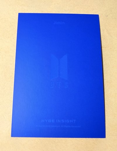JIMIN HYBE 博物館 週邊卡