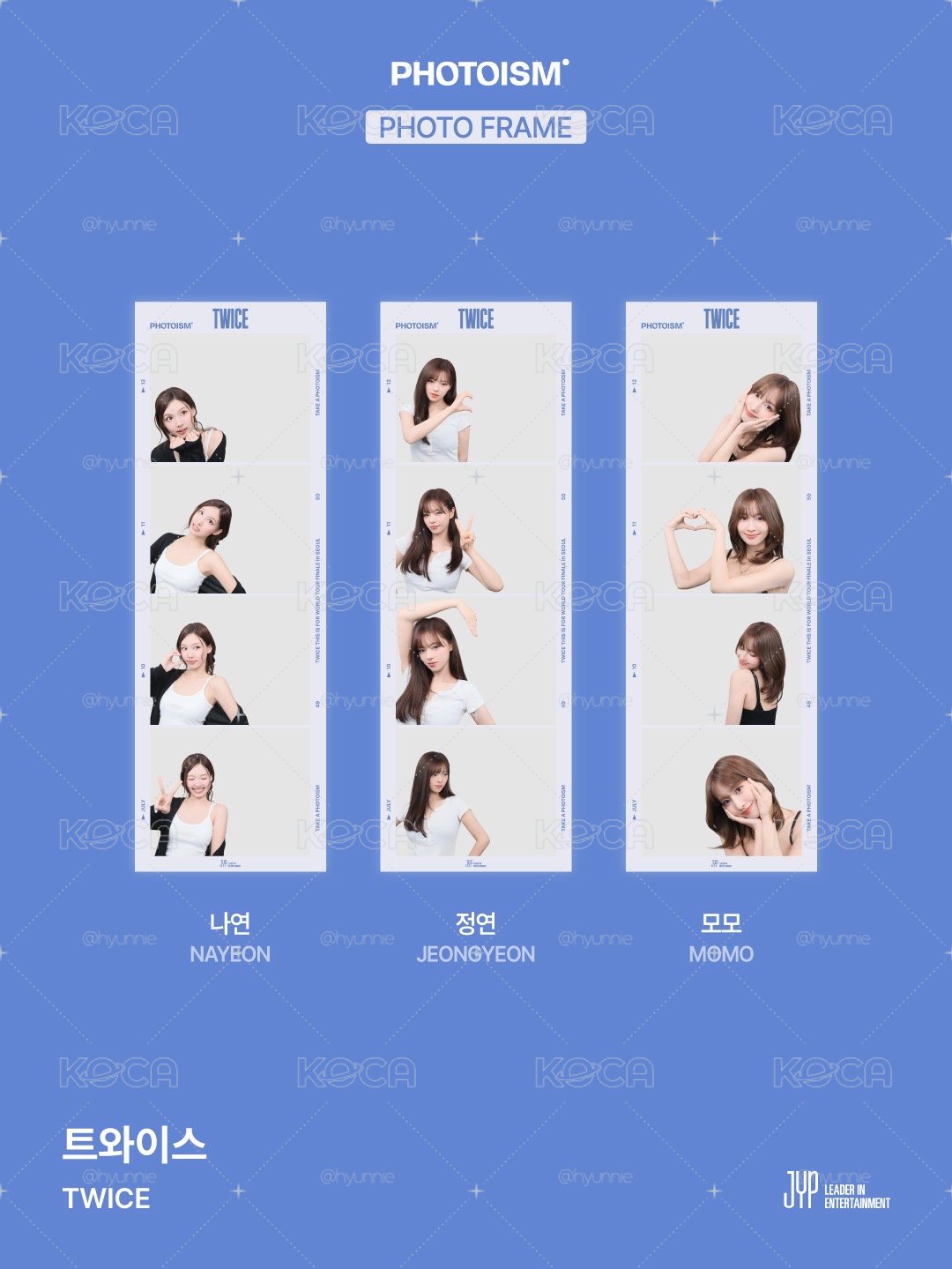 PHOTOISM X TWICE 人生四格空拍代印 📸