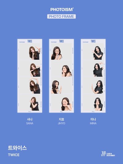 PHOTOISM X TWICE 人生四格空拍代印 📸