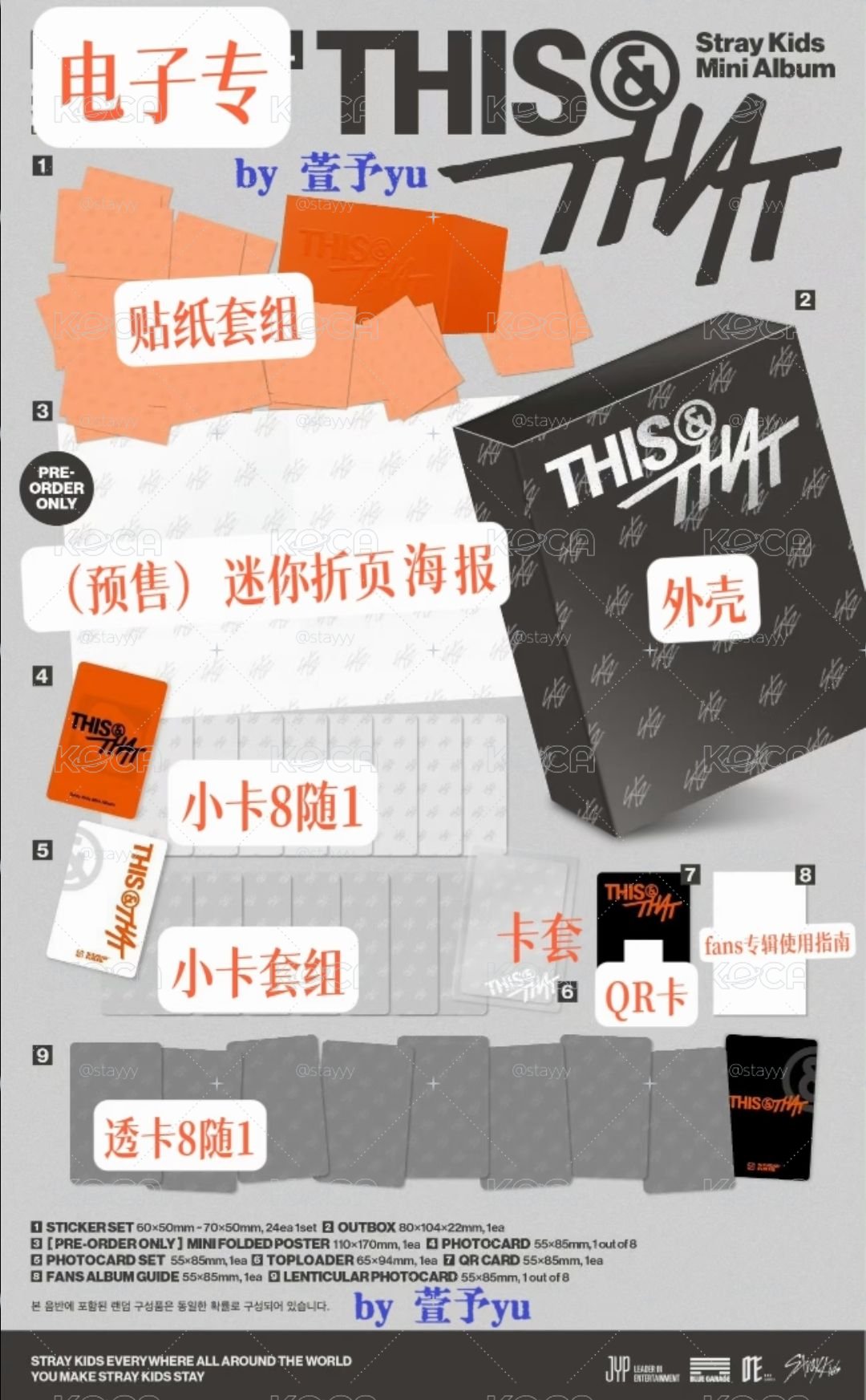 THIS & THAT 僅電子專固配一套