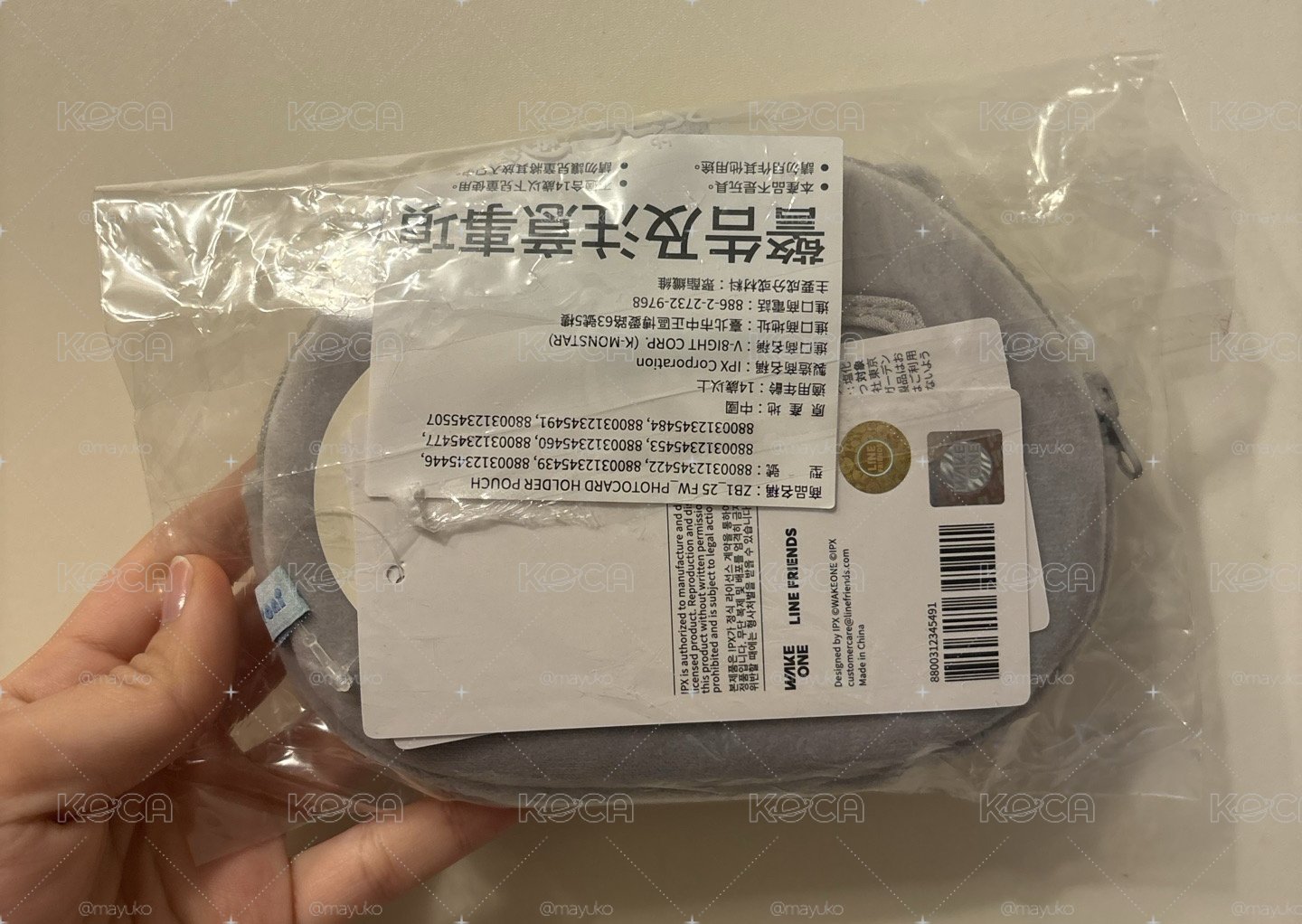 果努零錢收納包 含卡