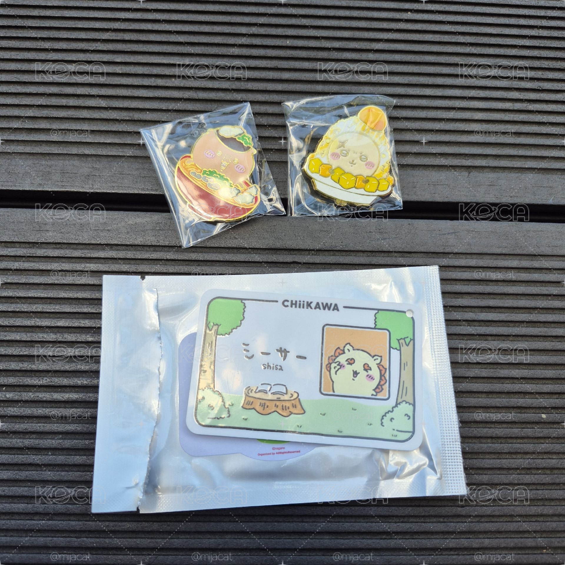現貨｜吉伊卡哇 栗子 師傅金屬別針 金屬徽章