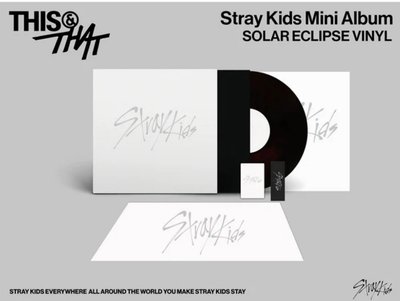 Stray Kids - THIS & THAT 黑膠系列（target/官網/walmart/b&n)