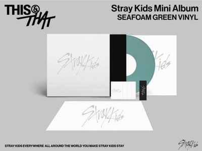 Stray Kids - THIS & THAT 黑膠系列（target/官網/walmart/b&n)
