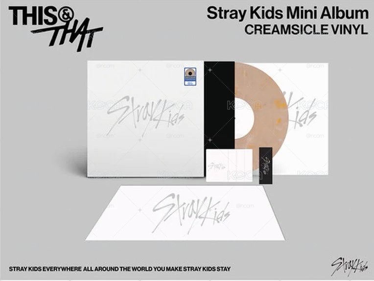 Stray Kids - THIS & THAT 黑膠系列（target/官網/walmart/b&n)