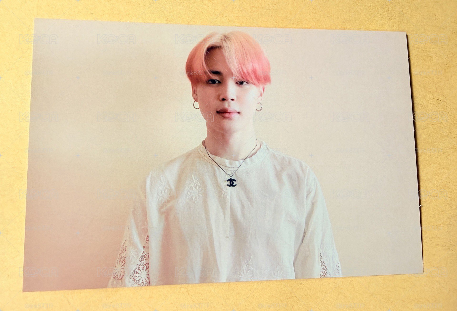 JIMIN Boy With Luv 打歌卡