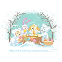 東京迪士尼2023達菲和朋友們「White Wintertime Wonders」