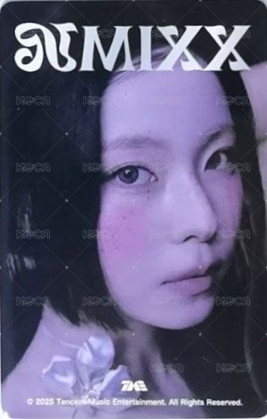 正規一 QQ音樂 二星 星光卡  背面