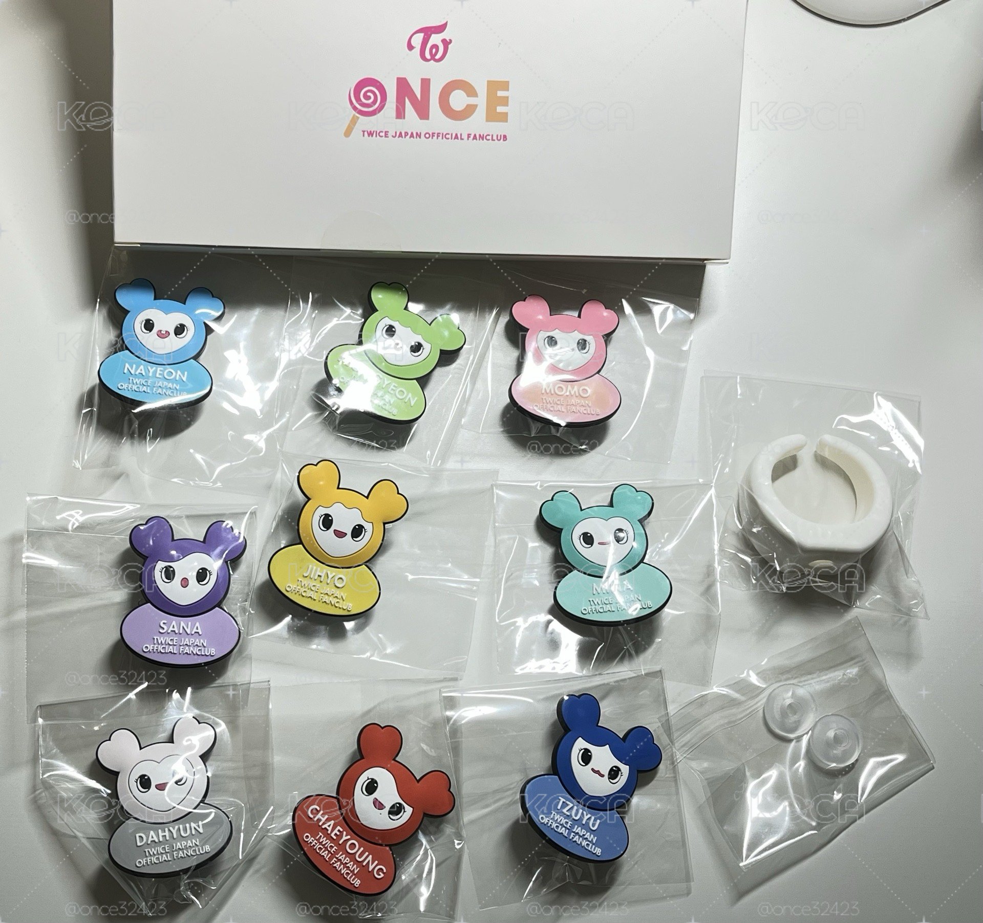 ONCE Japan續會禮 手燈裝飾