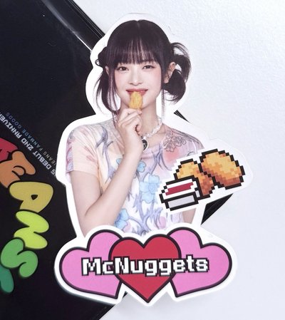 哈尼麥當勞貼紙
