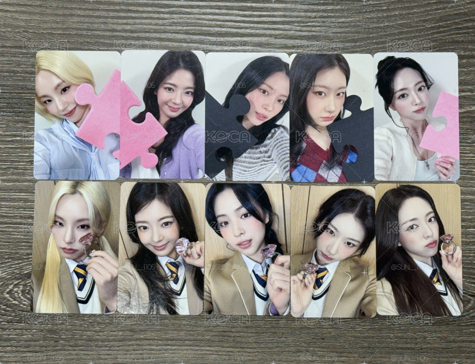 ITZY TNVS 簽售卡