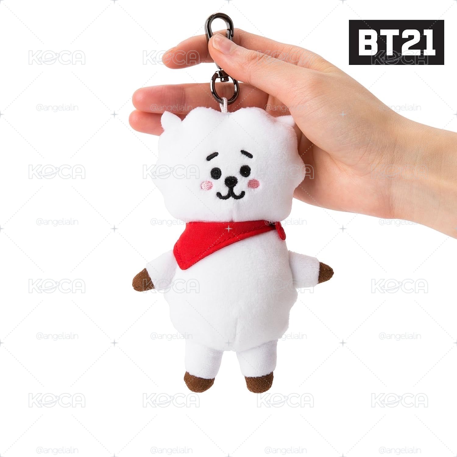 【BT21】絨毛鑰匙圈(初代全身款)RJ