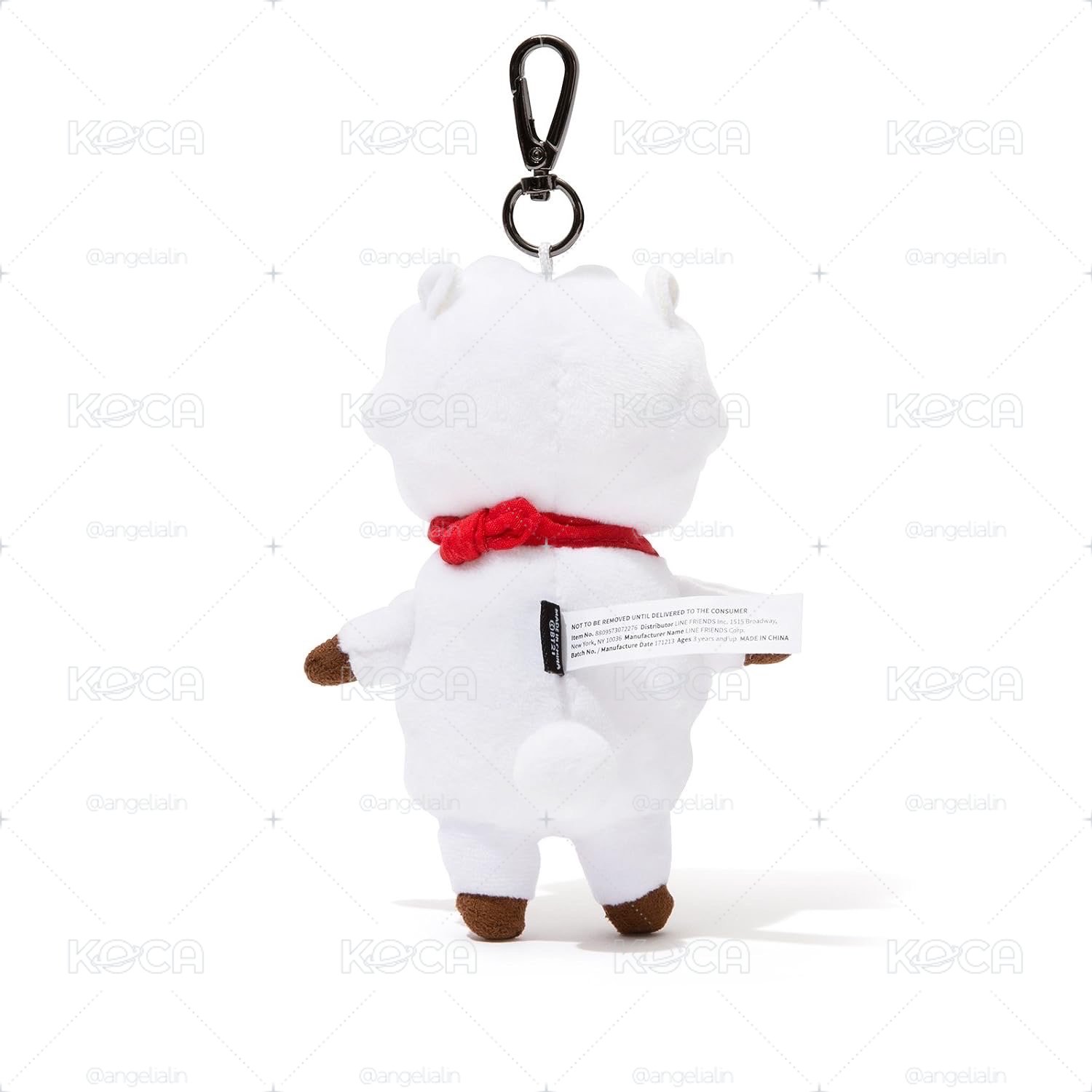 【BT21】絨毛鑰匙圈（初代全身款）RJ
