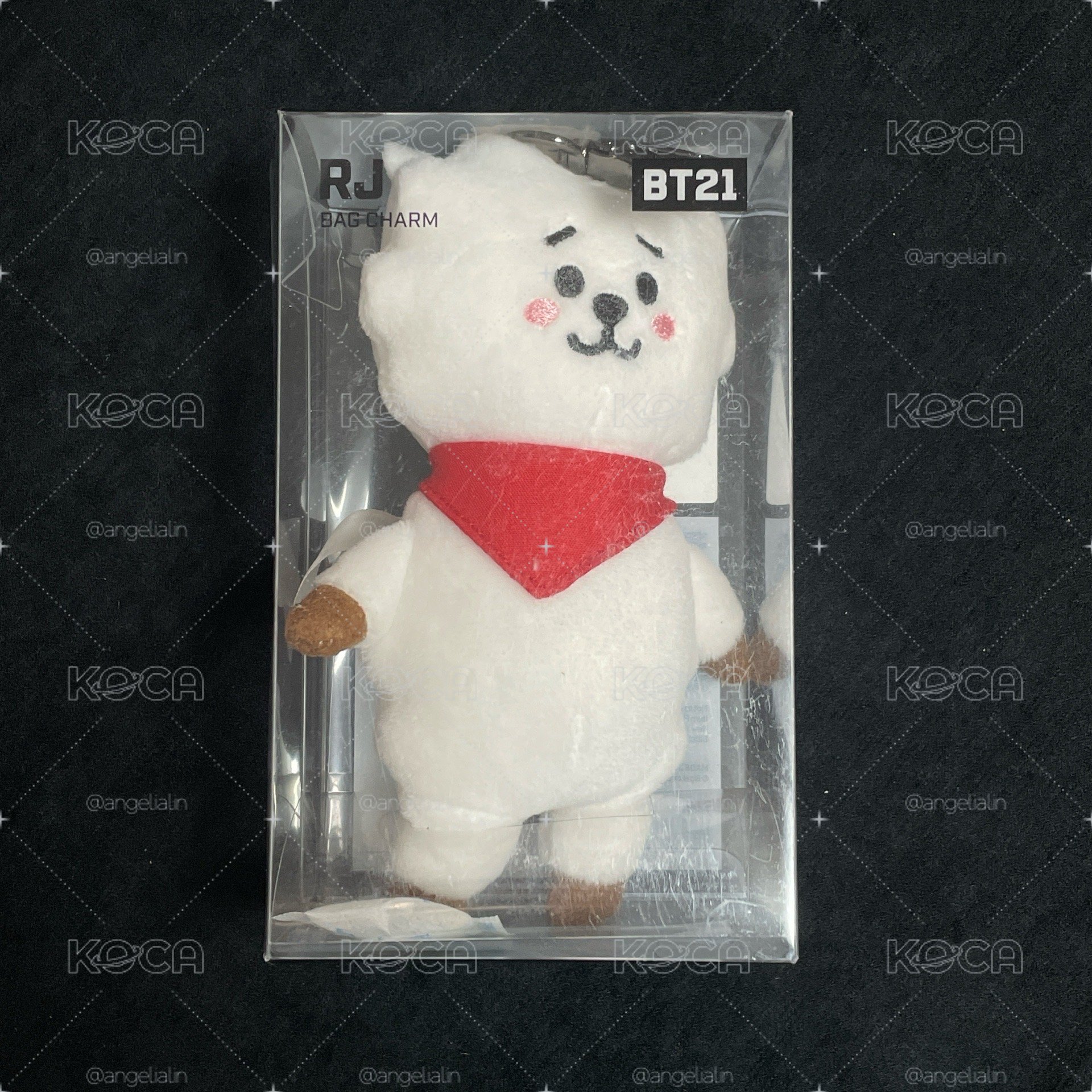 【BT21】絨毛鑰匙圈（初代全身款）RJ