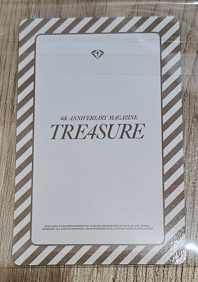 TREASURE 4th ANNIVERSARY MAGAZINE JUNKYU 🐨