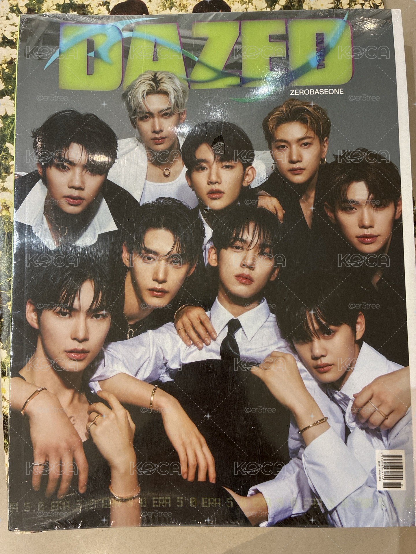 ZB1 出道雜誌 DAZED 全新未拆