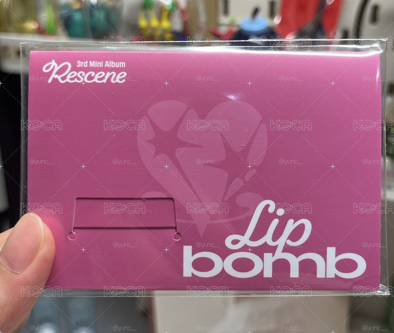 Rescene🥨｜lip bomb電子專粉版