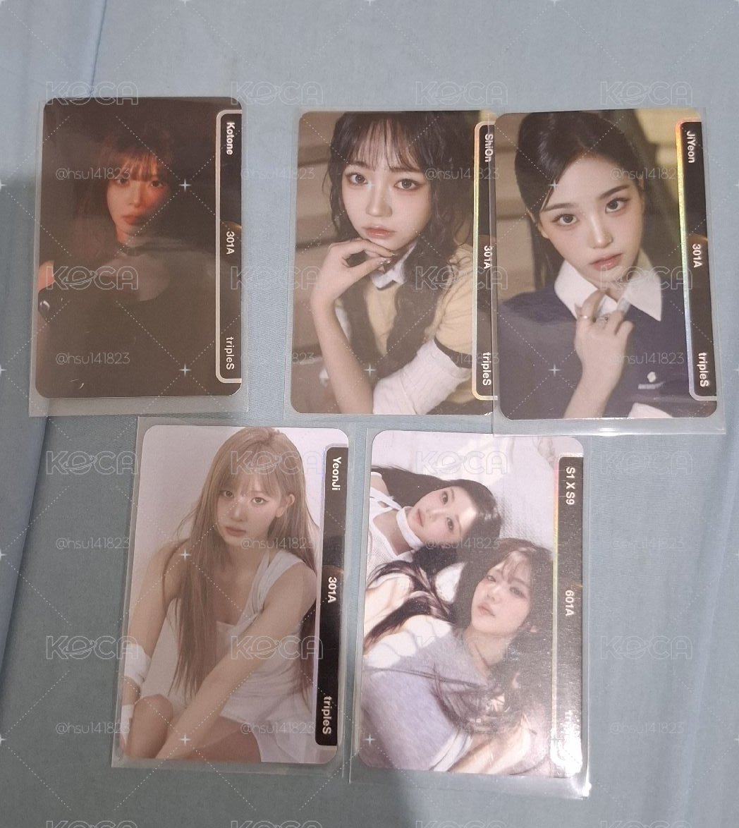 triples 電子卡僅實體