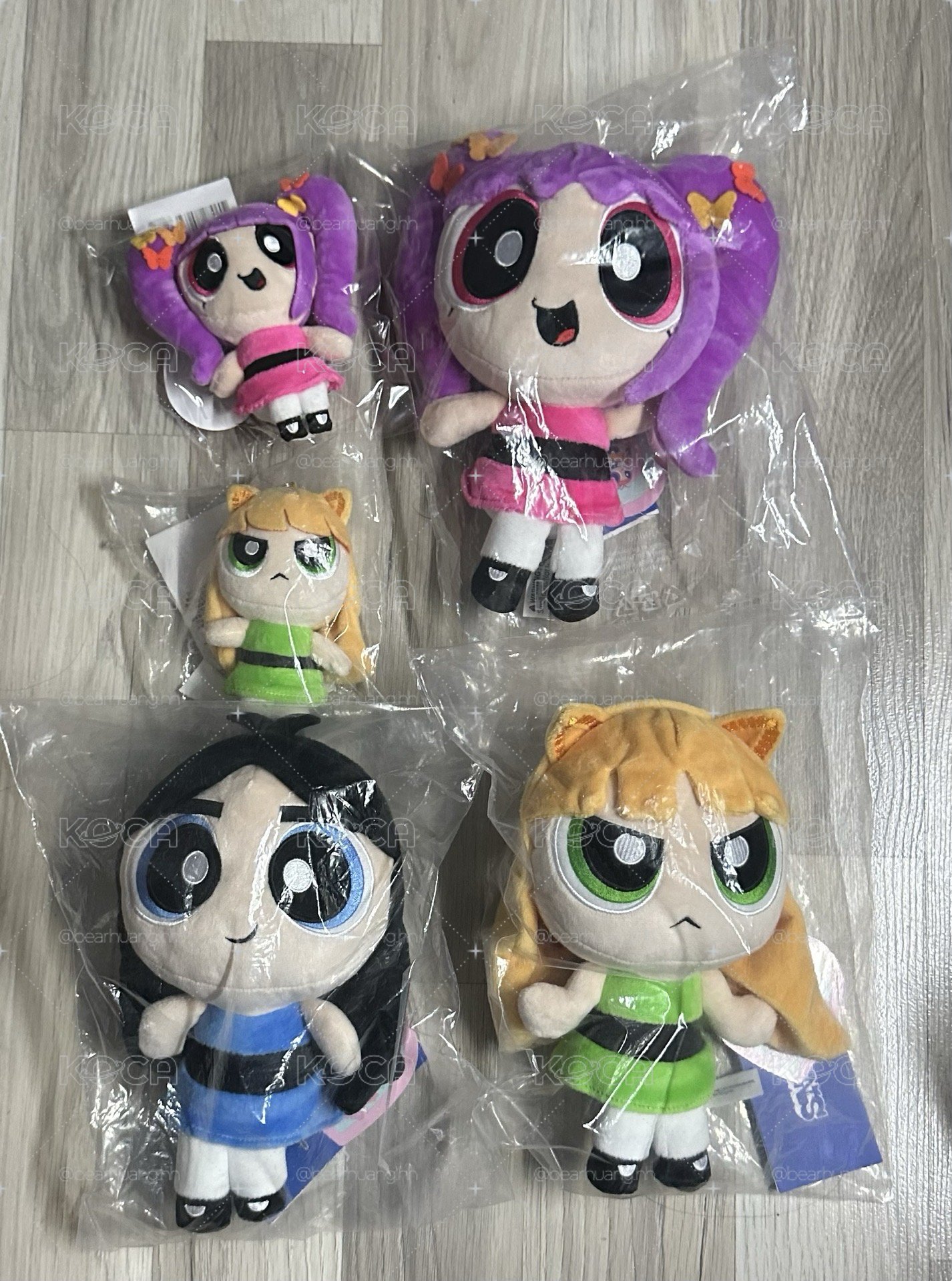 Newjeans飛天小女警吊飾娃娃