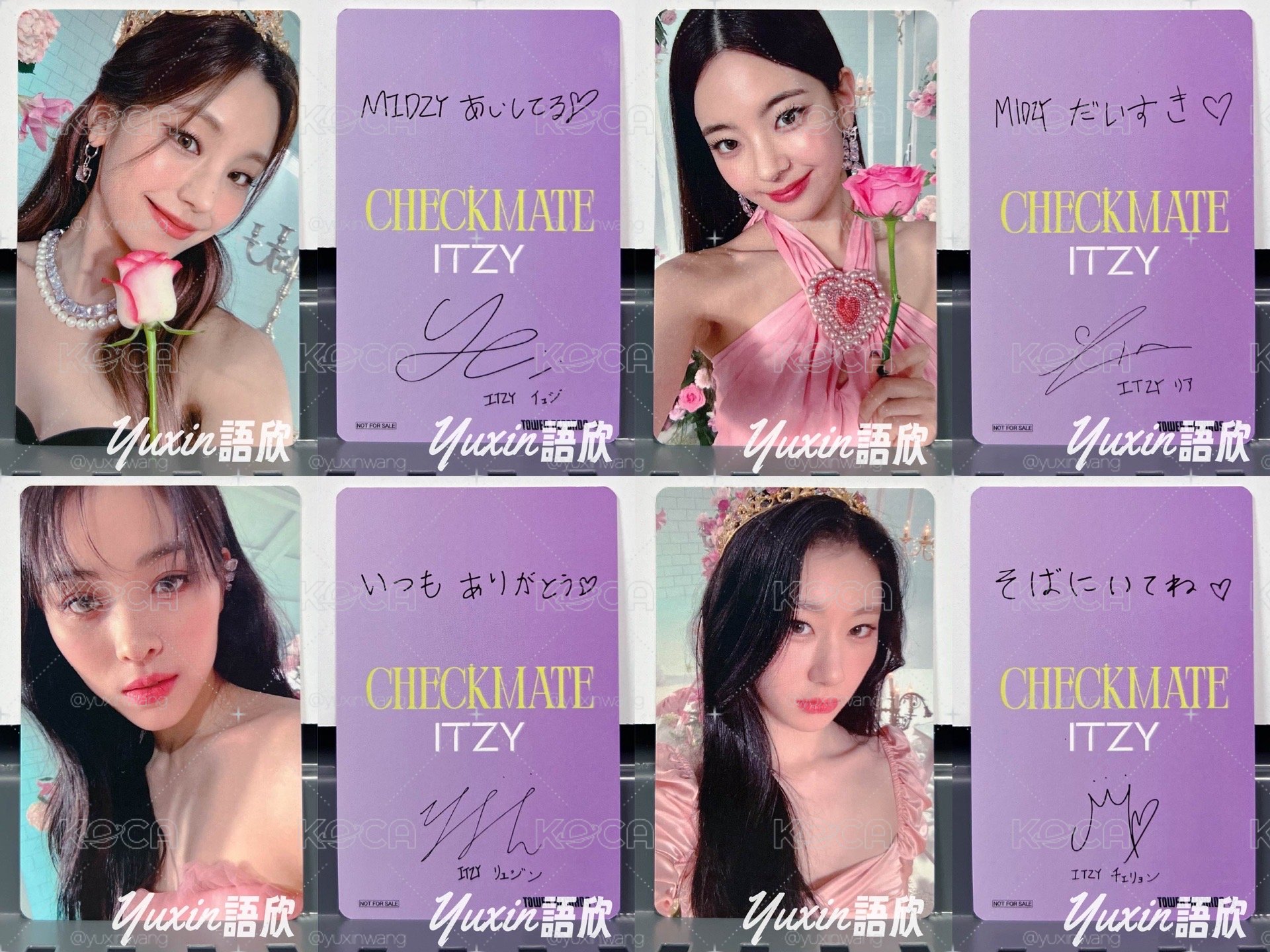 現貨✅ ITZY CHECKMATE 專輯 TOWER RECORDS 特典 小卡