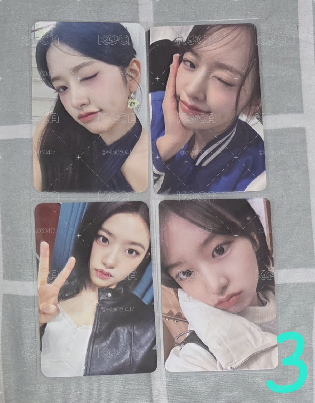 安安小卡4張5️⃣➖️1️⃣