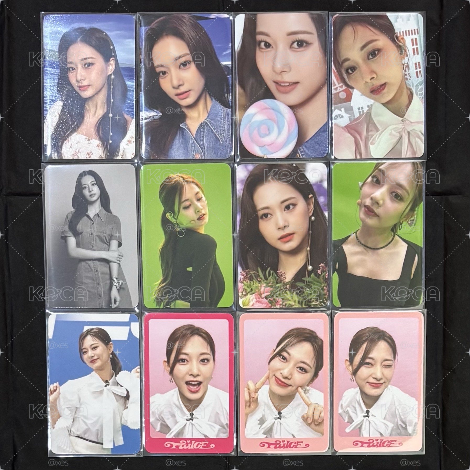 TWICE D社小卡 子瑜一套