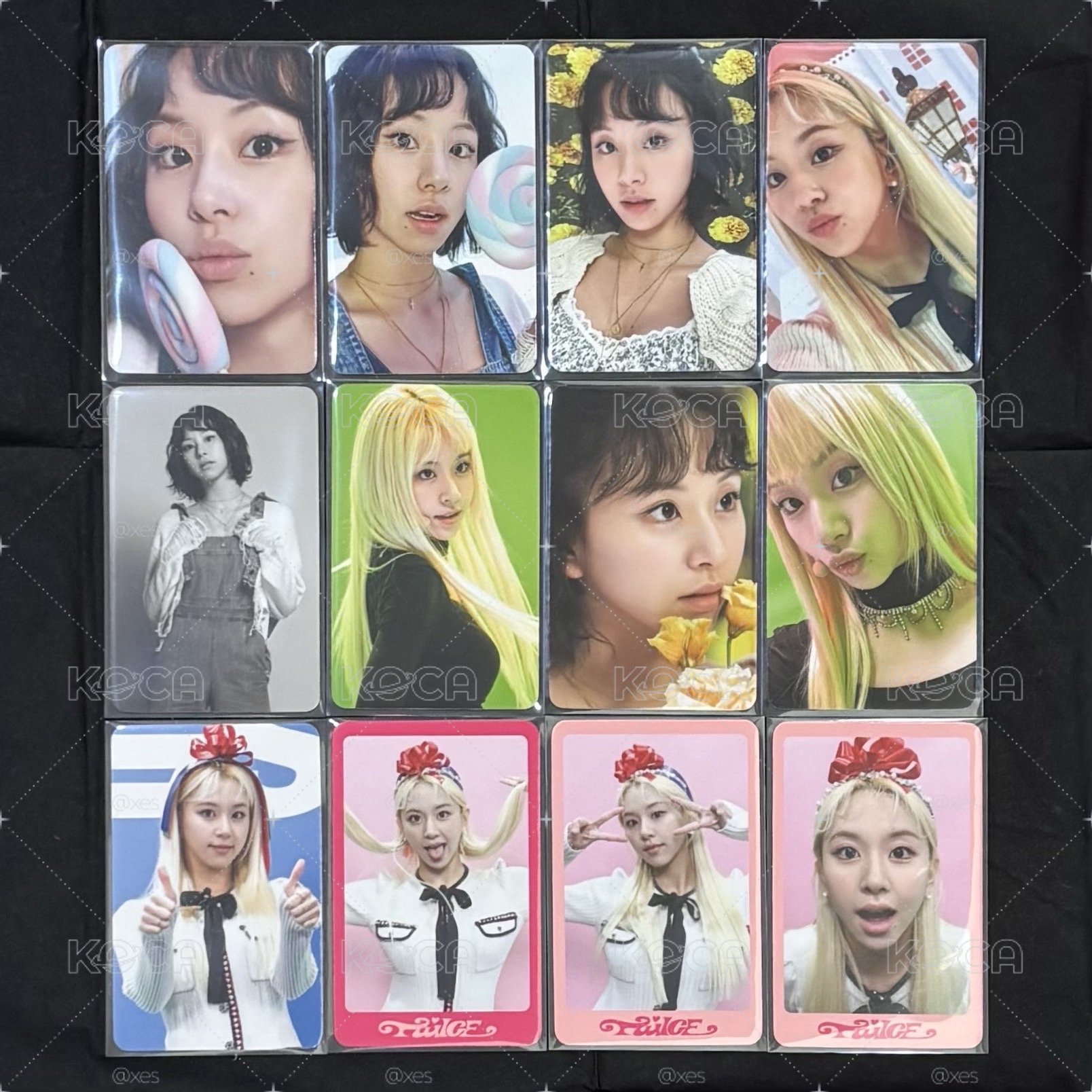 TWICE D社小卡 彩瑛一套