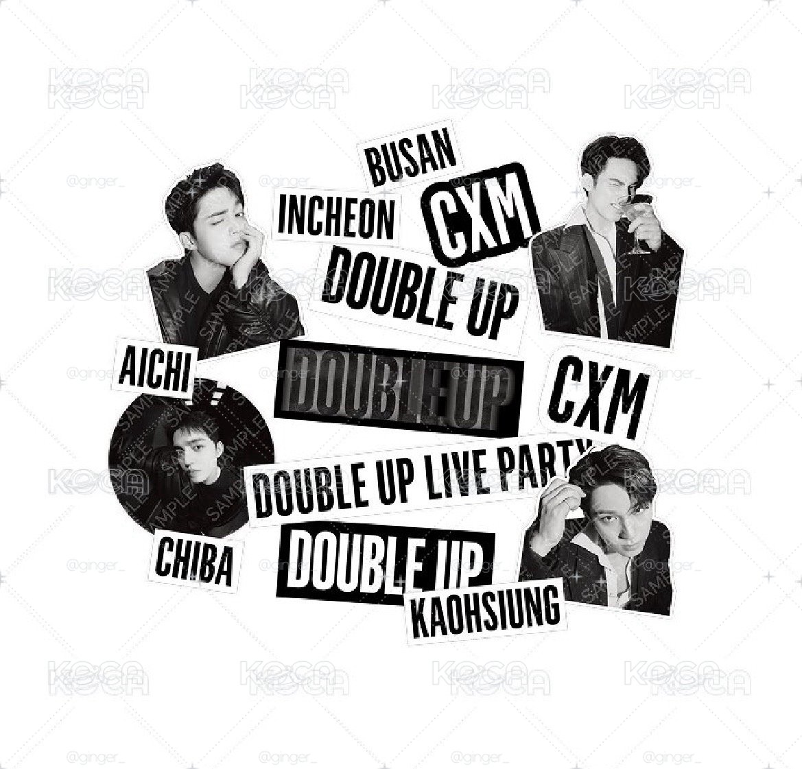 [DOUBLE UP] 貼紙 