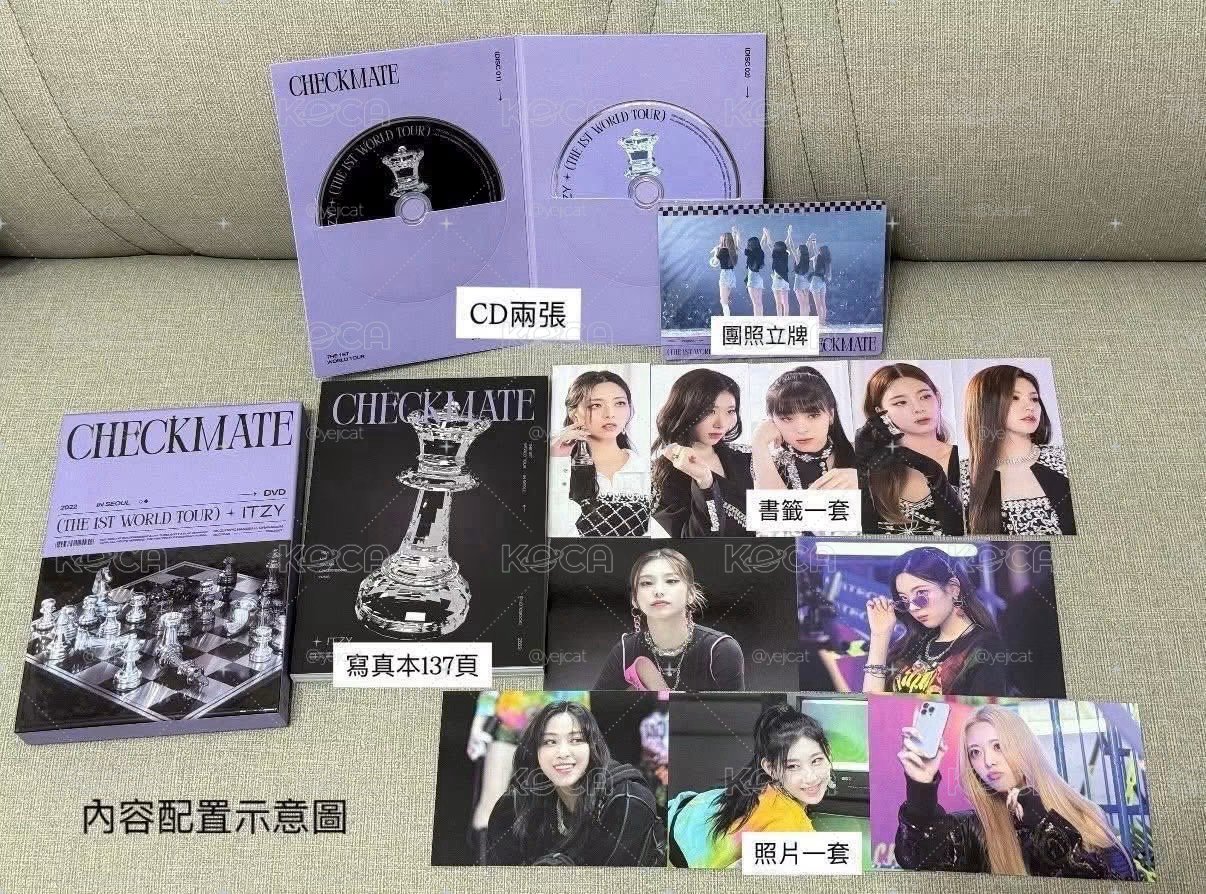 ITZY CHECKMATE 一巡首爾場 藍光 DVD版本 全新未拆