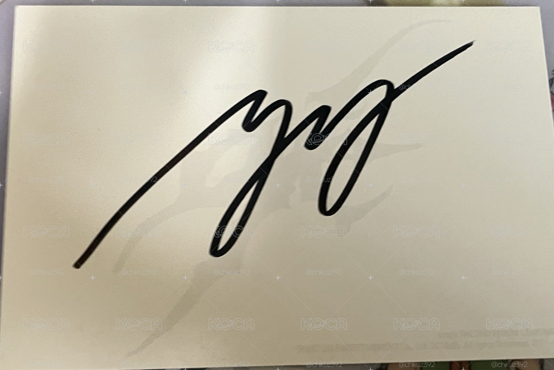 Lemonade 專輯  Signed NingNing 
