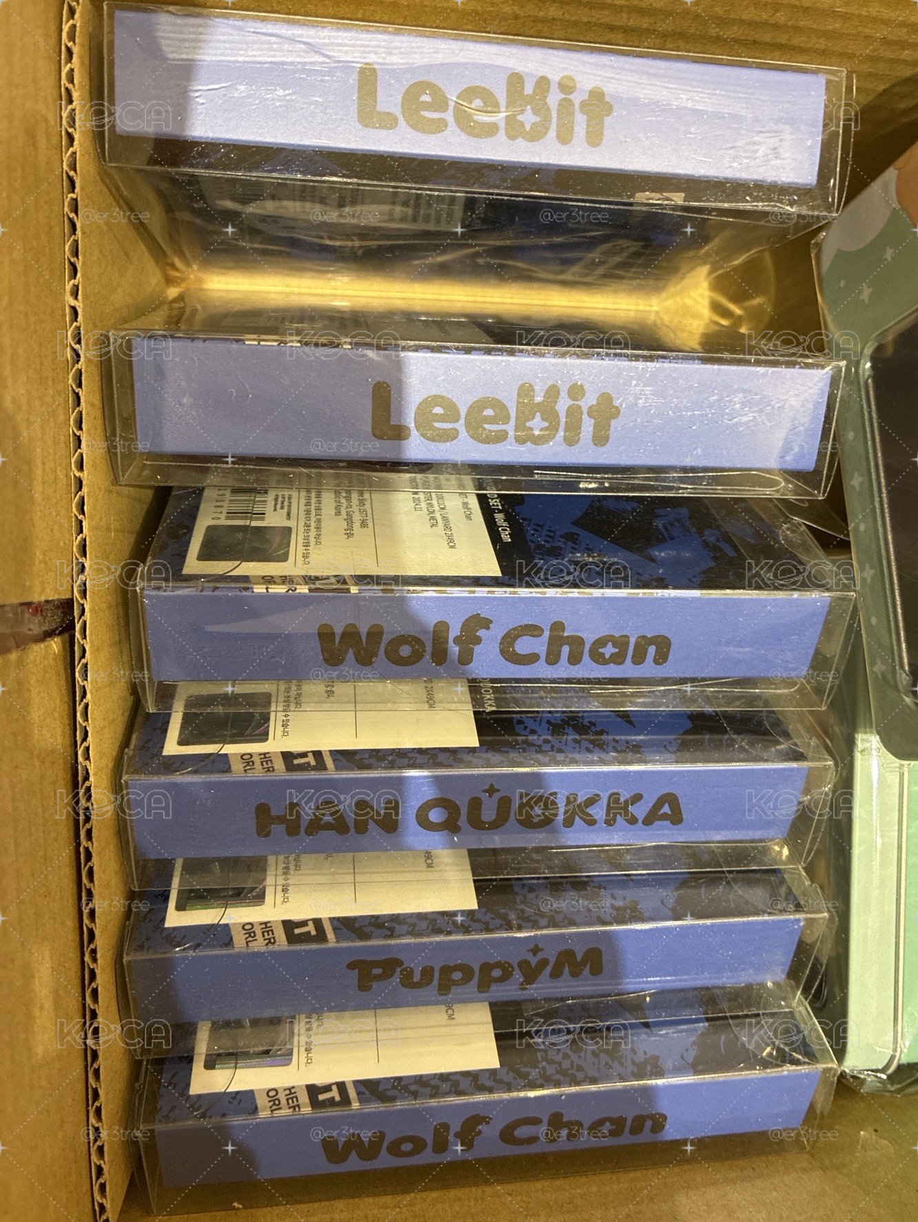 SKZ 合 快閃店卡套 全新未拆