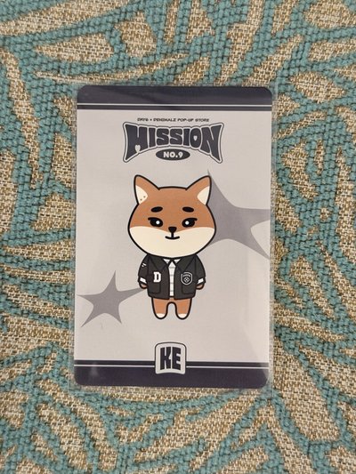 永晛 Mission.9快閃店隨機入場卡🦊*
