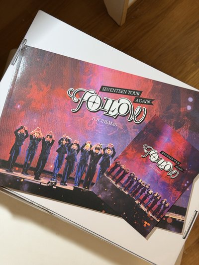 SEVENTEEN FOLLOW AGAIN TO CINEMA 寫真書