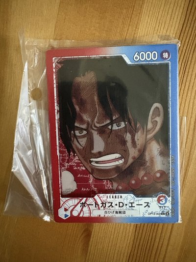 一番賞 航海王 ONE PIECE G賞 設計壓克力立牌 艾斯