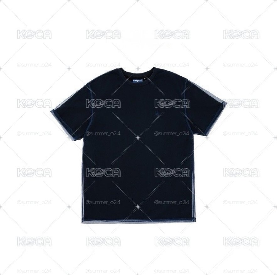 💎DxS日本限定藍色網紗 T恤 