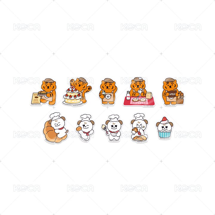 KYUMAE x TOFFEE 貼紙組