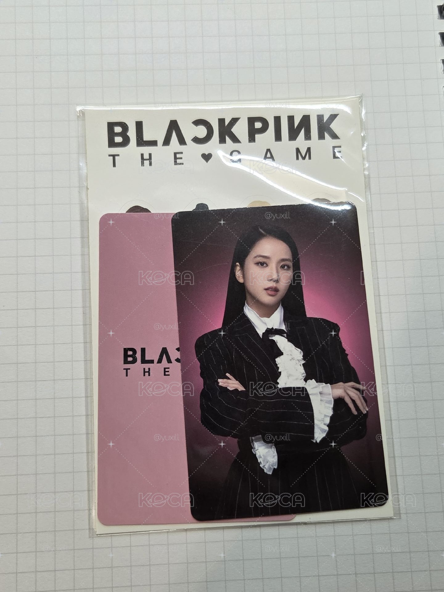 jisoo面膜卡