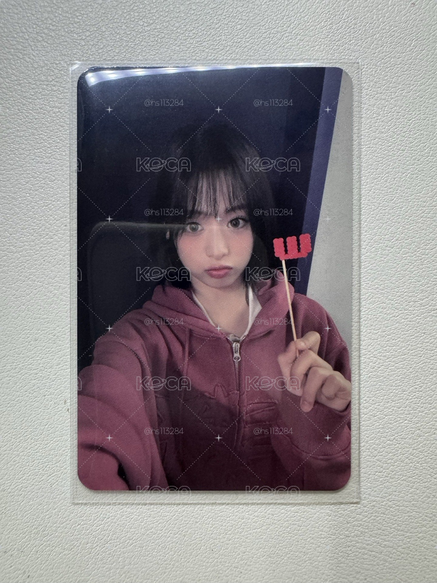 快閃 特典卡W賢 很萌的一張😳