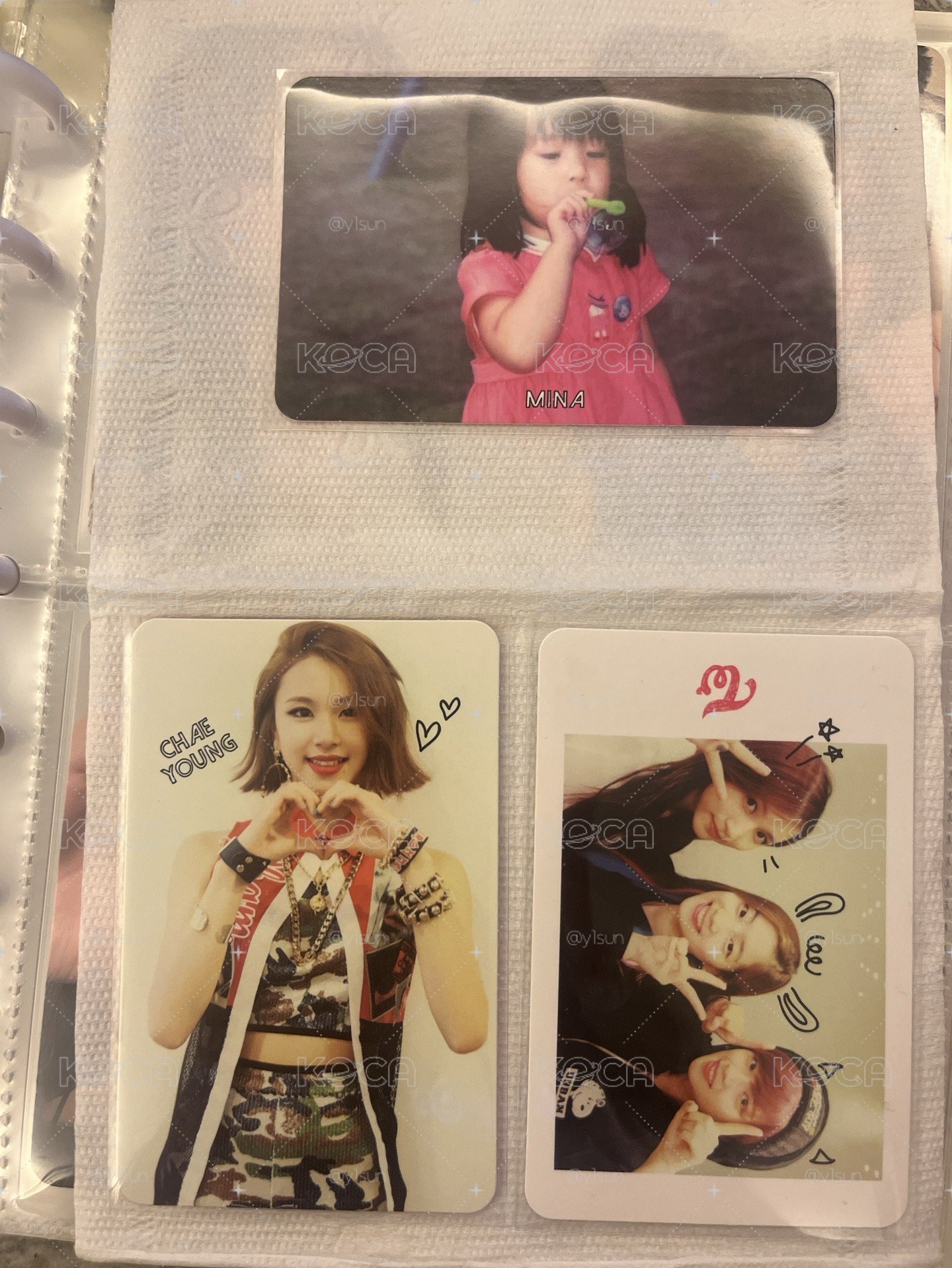 南寶寶卡+彩專卡+定南多三人卡
