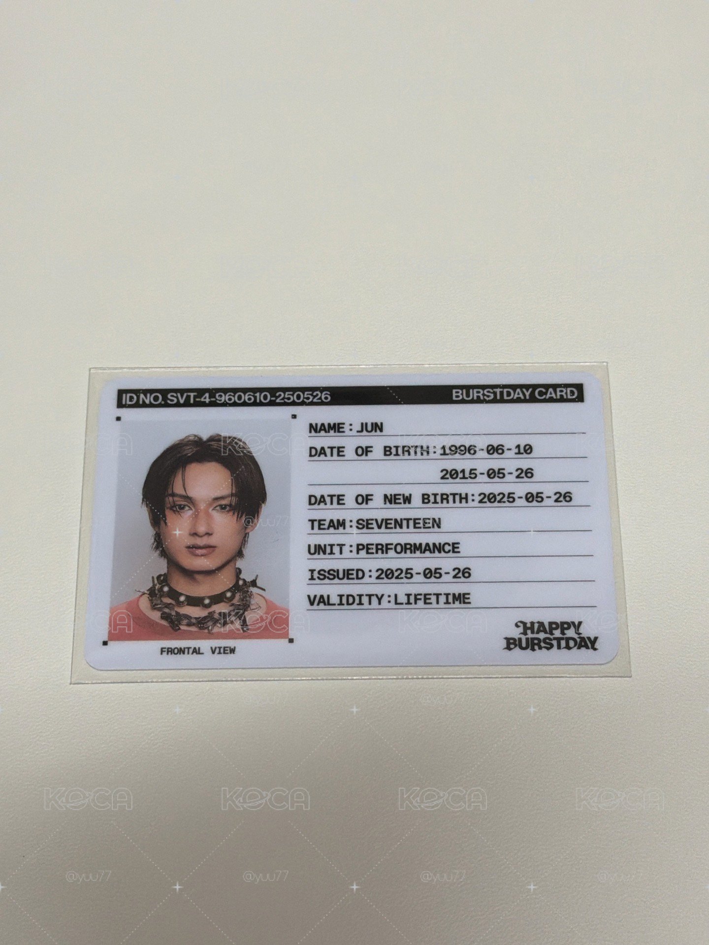 正五 專輯卡 ID卡