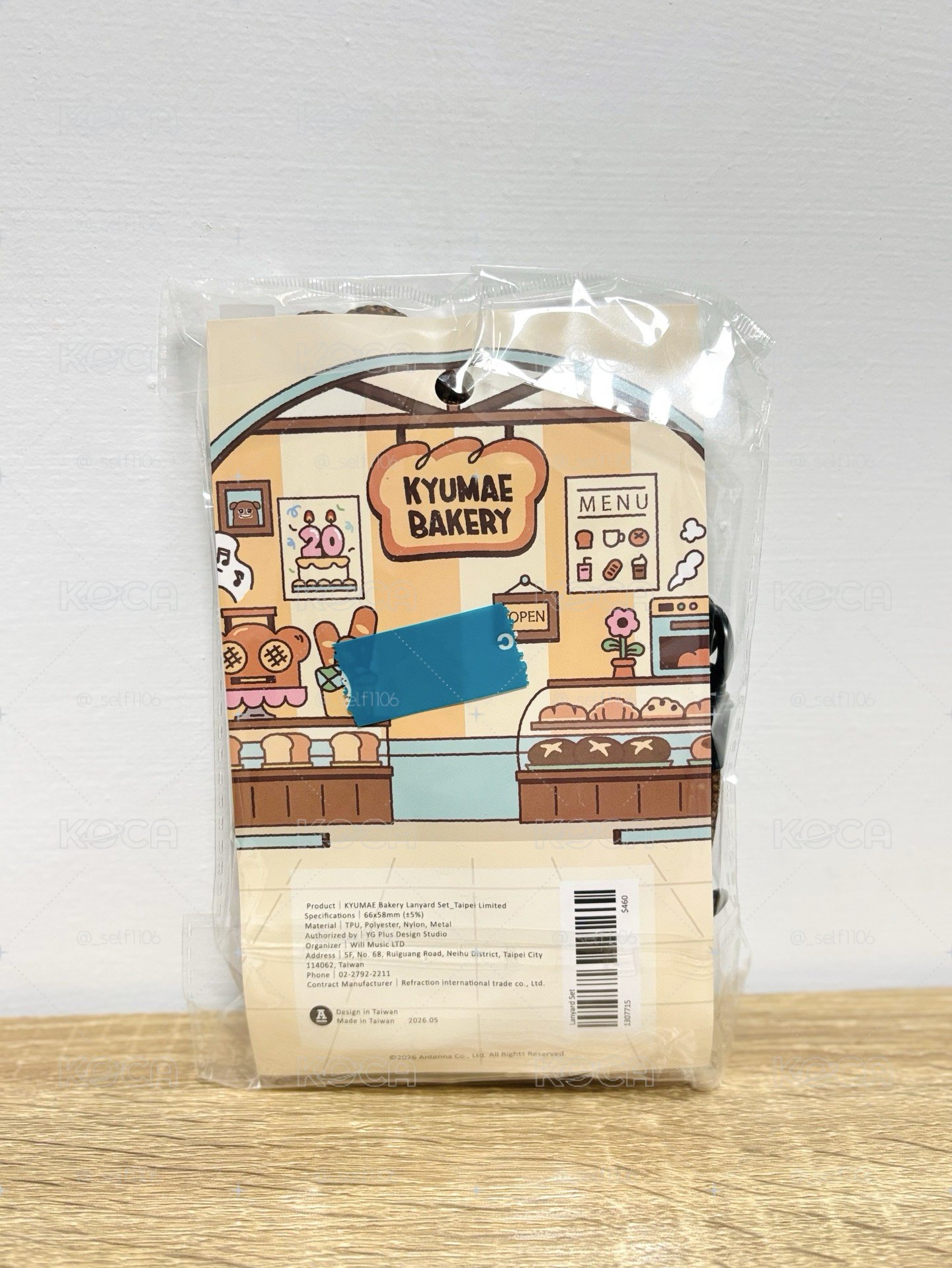 KYUMAE快閃店 台北限定 手機掛繩 全新未拆